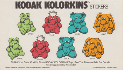 Kolorkins stickers